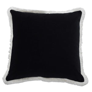 St. Kilda Cushion Cover - Black - Modern Boho Interiors