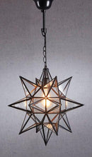 Load image into Gallery viewer, Star Pendant Lamp (Large) - Modern Boho Interiors