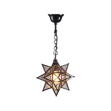 Load image into Gallery viewer, Star Pendant Lamp (Small) - Modern Boho Interiors
