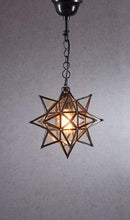 Load image into Gallery viewer, Star Pendant Lamp (Small) - Modern Boho Interiors