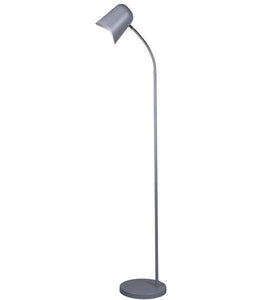 Swan Floor Lamp - Matt Grey - Modern Boho Interiors