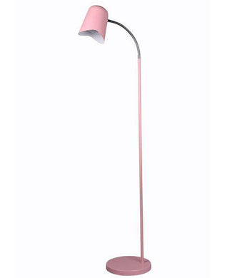 Swan Floor Lamp - Matt Pink - Modern Boho Interiors