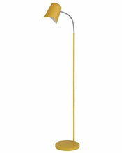 Load image into Gallery viewer, Swan Floor Lamp - Matt Yellow - Modern Boho Interiors