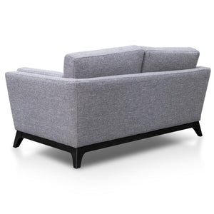 Tamari 2 Seater Sofa - Graphite Grey - Modern Boho Interiors