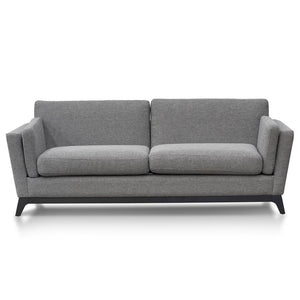 Tamari 3 Seater Sofa - Graphite Grey - Modern Boho Interiors