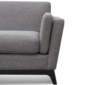Tamari 3 Seater Sofa - Graphite Grey - Modern Boho Interiors