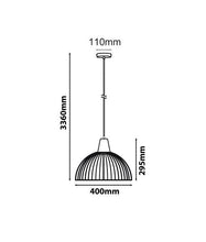 Load image into Gallery viewer, Tandy Pendant Light - White - Modern Boho Interiors