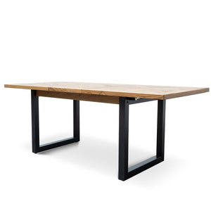 The Amplify Extendable Dining Table - European Oak - Modern Boho Interiors