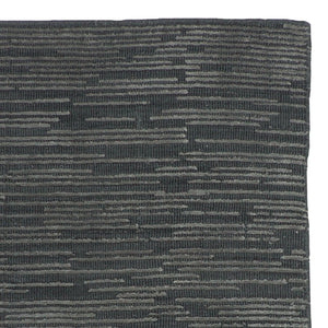 Timeless Strokes Rug 250x300 - Charcoal Grey - Modern Boho Interiors