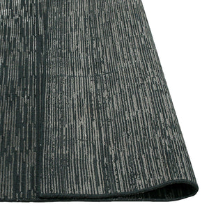 Timeless Strokes Rug 300x400 - Charcoal Grey - Modern Boho Interiors