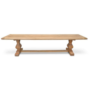 Titan Wood Bench 2m - Natural - Modern Boho Interiors