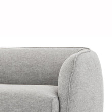 Load image into Gallery viewer, Troy 3 Seater Fabric Sofa - Dark Texture Grey - Modern Boho Interiors