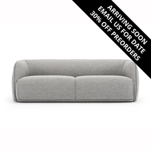 Load image into Gallery viewer, Troy 3 Seater Fabric Sofa - Graphite Grey - Modern Boho Interiors