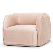 Load image into Gallery viewer, Troy Armchair - Blush - Modern Boho Interiors