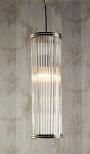 Verre Pipe Glass Pendant (Large) - Modern Boho Interiors