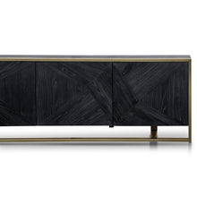 Load image into Gallery viewer, Vintage Entertainment Unit 2.2m - Golden - Modern Boho Interiors