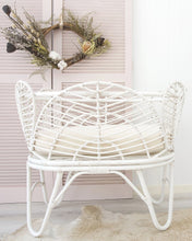 Load image into Gallery viewer, Willow Baby Bassinet - White - Modern Boho Interiors