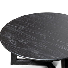 Load image into Gallery viewer, Zach Coffee Table 1m - Black - Modern Boho Interiors