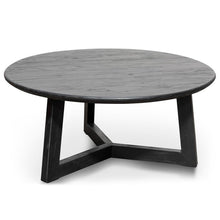 Load image into Gallery viewer, Zach Coffee Table 1m - Black - Modern Boho Interiors