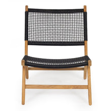 Load image into Gallery viewer, Zen Accent Chair - Black - Modern Boho Interiors