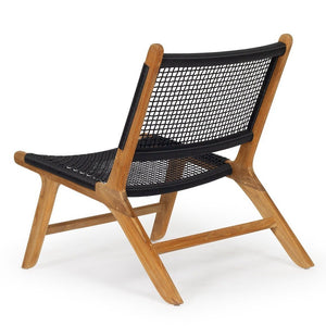 Zen Accent Chair - Black - Modern Boho Interiors