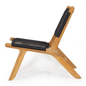 Zen Accent Chair - Black - Modern Boho Interiors