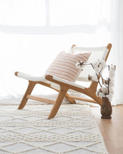 Load image into Gallery viewer, Zen Accent Chair - White - Modern Boho Interiors
