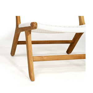 Zen Accent Chair - White - Modern Boho Interiors