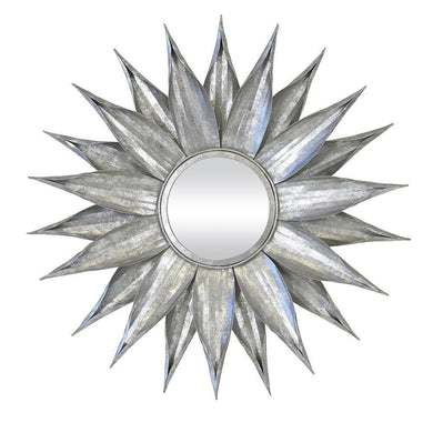Zinnia Mirror - Silver - Modern Boho Interiors